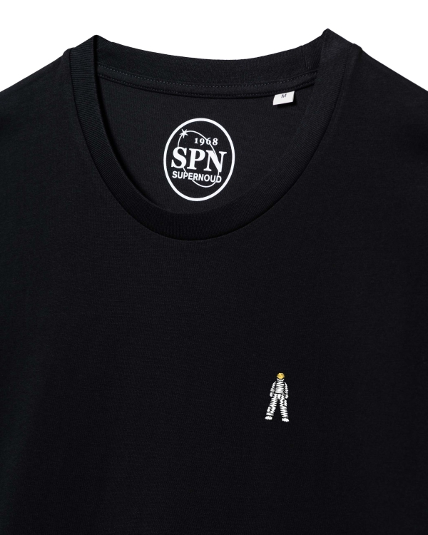 biologisch t-shirt Noud Black