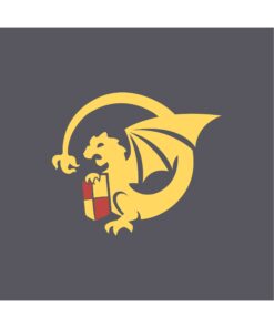 Alternative view of biologisch t-shirt Dragon Iron Grey